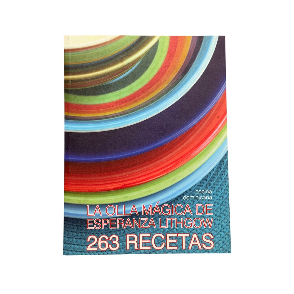 Esperanza Lithgow La Olla Magica Cookbook Spanish 263 Recetas  1st Ed EXTRANZA